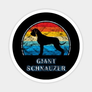 Giant Schnauzer Vintage Design Dog Magnet